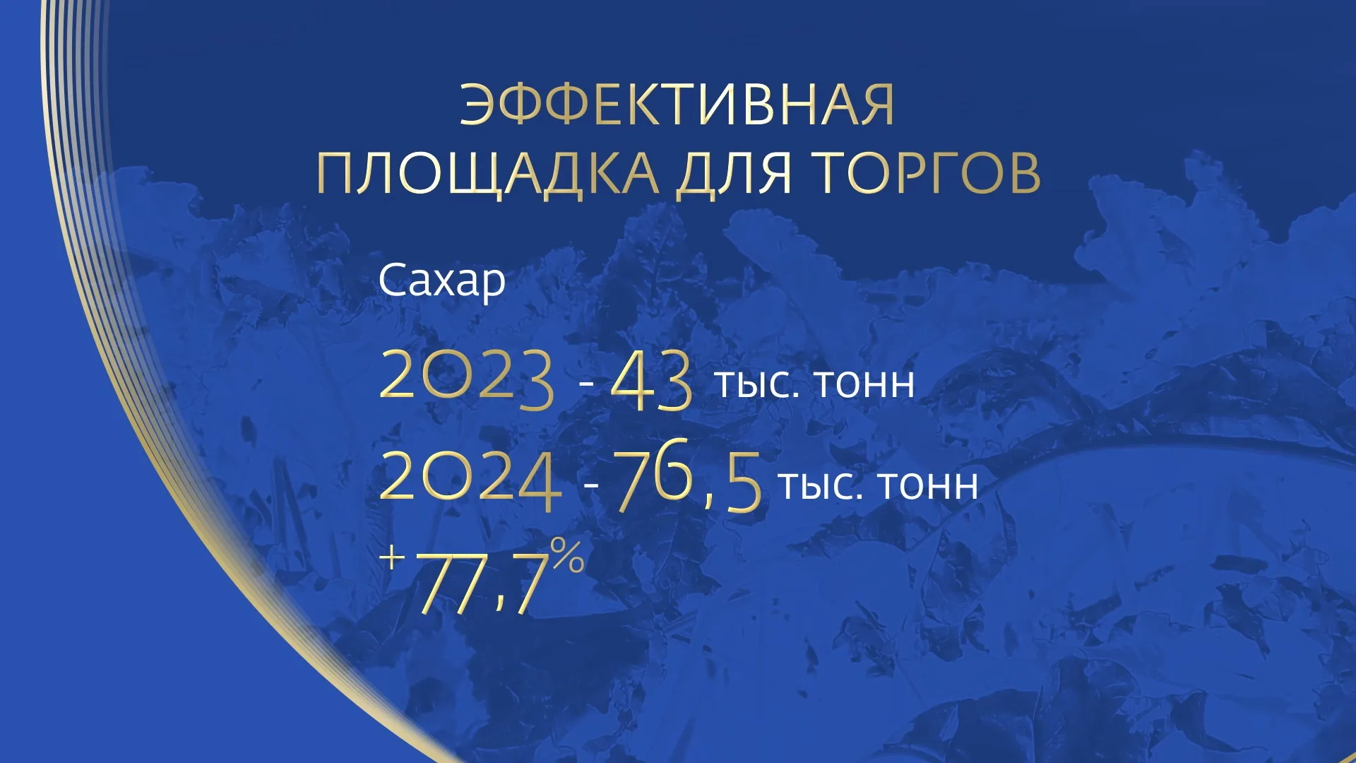 Инфографика из ролика о бирже: форум «Биржевой товарный рынок», 2025 год